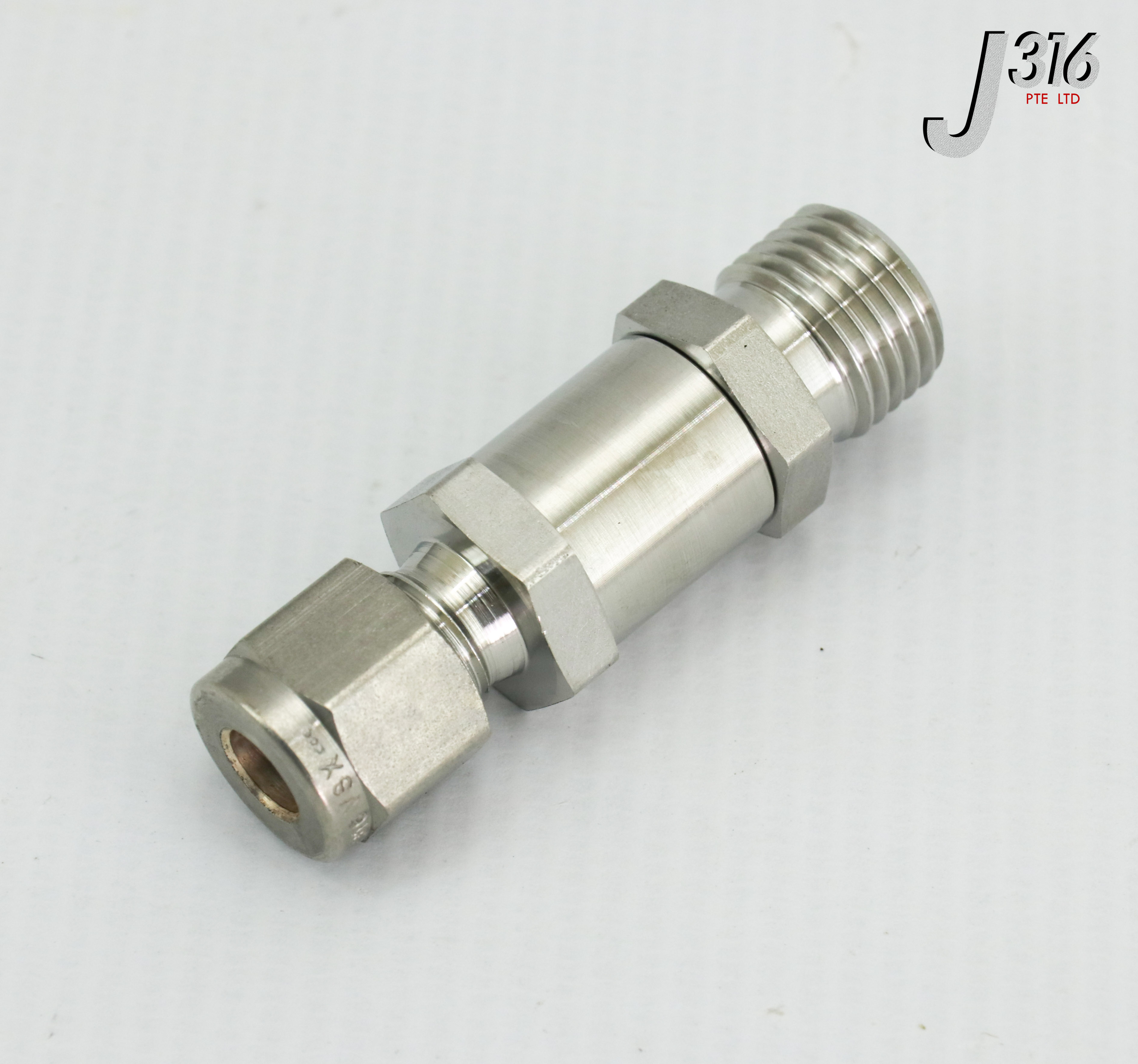 20224 SWAGELOK SS POPPET CHECK VLV FIXED PR 1/4